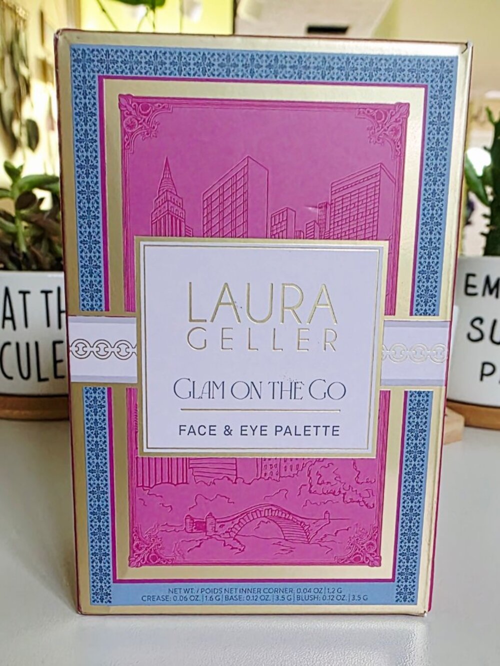 Laura Gellar "Glam On The Go" Face and Eye Palette